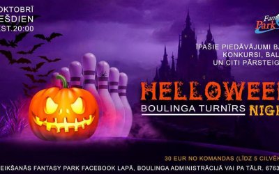 Helloween night boulinga turnīrs