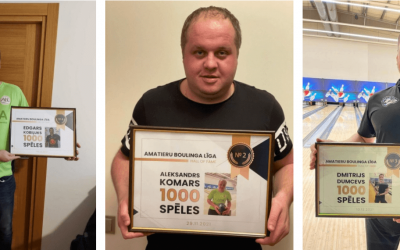 1000 spēles Amatieru Boulinga Līgā