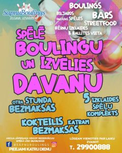 Sapņu boulings akcija