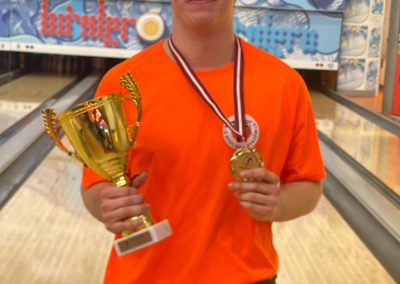 Jauniešu Boulinga Tūre A grupas uzvarētājs - J.Bokums juniors