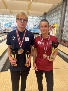 Jauniešu Boulinga Tūre A un B grupas 8.posma uzvarētāji