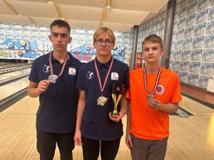 Jauniešu Boulinga Tūres kopvērtējuma B grupas laureāti