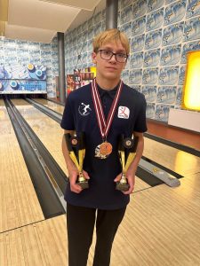 Jauniešu Boulinga Tūre B grupas 8.posma uzvarētājs - Haralds Dambergs