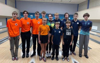 Latvijas Jauniešu Meistarsacīkstes boulingā atkārtoti uzvar Viktorija Armoloviča un Haralds Dambergs