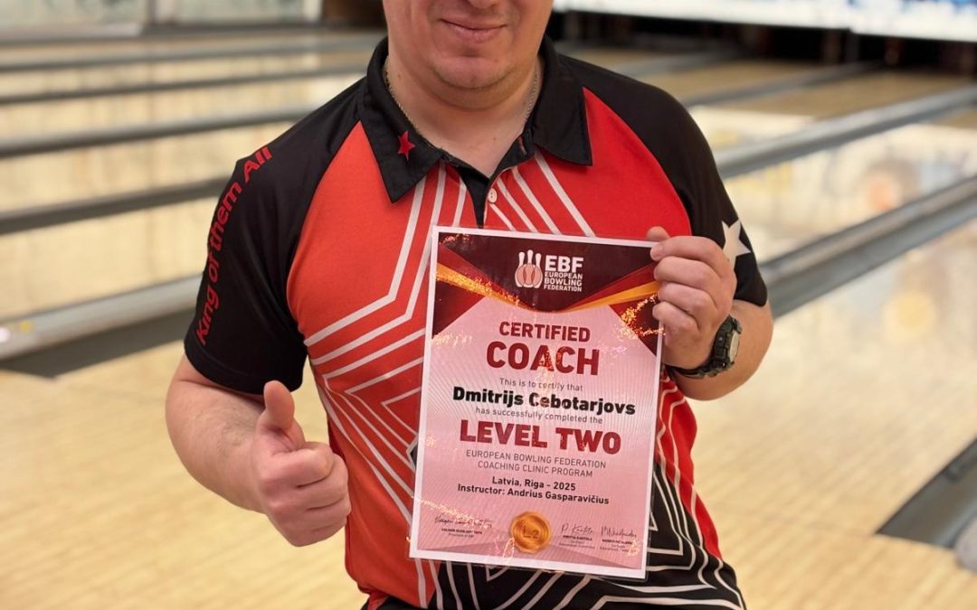 Kā pirmais EBF sertifikātu saņēmis Dmitrijs Čebotarjovs