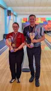 Uzvarētāji - Andis Dārziņš un Jeļena Dolgova