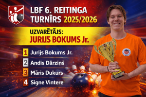 LBF 6 Reitinga turnīra uzvarētājs - Jurijs Bokums