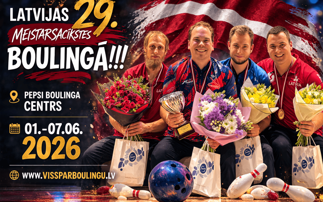 28. Latvijas Meistarsacīkšu uzvarētāji boulingā