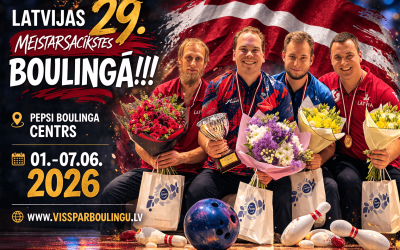 28. Latvijas Meistarsacīkšu uzvarētāji boulingā