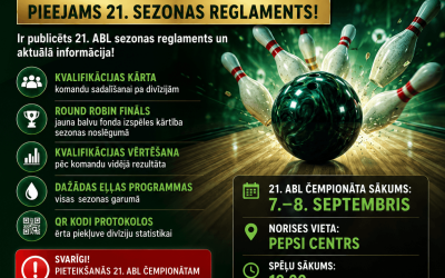 21. sezonas aktuālā informācija