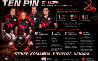 TEN PIN — 21. SEZONA. JAUNS MĒRĶIS. TAS PATS CĪŅAS GARS. 🏆